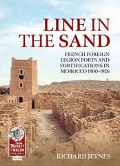 Line in the Sand: French Foreign Legion Forts and Fortifications in Morocco 1900 - 1926 kaina ir informacija | Istorinės knygos | pigu.lt