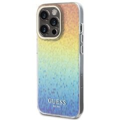 Guess GUHCP15LHDECMI iPhone 15 Pro 6.1" wielokolorowy hardcase IML Faceted Mirror Disco Iridescent цена и информация | Чехлы для телефонов | pigu.lt