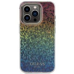 Guess GUHCP15LHDECMI iPhone 15 Pro 6.1" wielokolorowy hardcase IML Faceted Mirror Disco Iridescent цена и информация | Чехлы для телефонов | pigu.lt