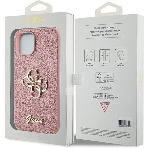 CG Mobile Guess Case GUHCP15SHG4SGP kaina ir informacija | Telefono dėklai | pigu.lt