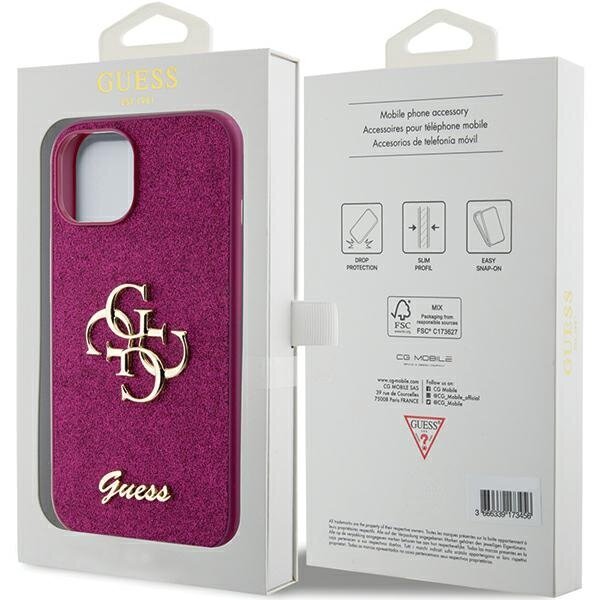 CG Mobile Guess Case GUHCP15SHG4SGU kaina ir informacija | Telefono dėklai | pigu.lt