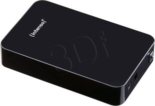 Intenso Memory Center 3.5" 4TB USB 3.0 kaina ir informacija | Išoriniai kietieji diskai (SSD, HDD) | pigu.lt