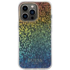 Guess GUHCP15XHDECMI iPhone 15 Pro Max 6.7" wielokolorowy hardcase IML Faceted Mirror Disco Iridescent цена и информация | Чехлы для телефонов | pigu.lt