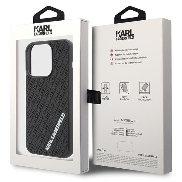CG Mobile Karl Lagerfeld Case KLHCP15L3DMKRLK kaina ir informacija | Telefono dėklai | pigu.lt