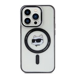 Karl Lagerfeld KLHMP15LHCHNOTK iPhone 15 Pro 6.1" transparent hardcase IML Choupette`s Head MagSafe цена и информация | Чехлы для телефонов | pigu.lt