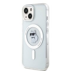 Karl Lagerfeld KLHMP15SHFCCNOT iPhone 15 6.1" transparent hardcase IML Choupette MagSafe цена и информация | Чехлы для телефонов | pigu.lt
