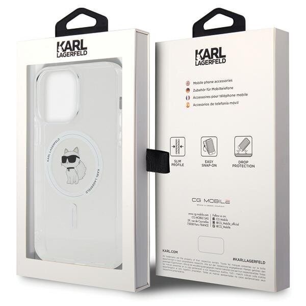 CG Mobile Karl Lagerfeld Case KLHMP15XHFCCNOT kaina ir informacija | Telefono dėklai | pigu.lt