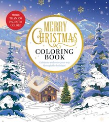 Merry Christmas Coloring Book: Celebrate and Color Your Way Through the Holidays kaina ir informacija | Knygos apie sveiką gyvenseną ir mitybą | pigu.lt