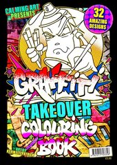 Graffiti Takeover - Colouring Book kaina ir informacija | Knygos apie meną | pigu.lt