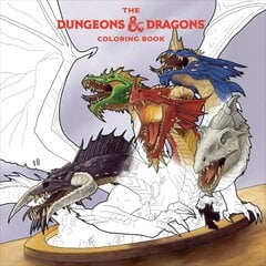 Dungeons & Dragons Coloring Book: 80 Adventurous Line Drawings kaina ir informacija | Knygos apie sveiką gyvenseną ir mitybą | pigu.lt