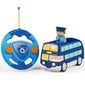 Radijo bangomis valdomas autobusas su valdymo pultu kaina ir informacija | Žaislai berniukams | pigu.lt