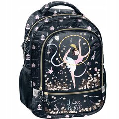 Mokyklinė kuprinė Paso Ballerina PP23BN-260, 18 l, 41x31x15 cm цена и информация | Школьные рюкзаки, спортивные сумки | pigu.lt