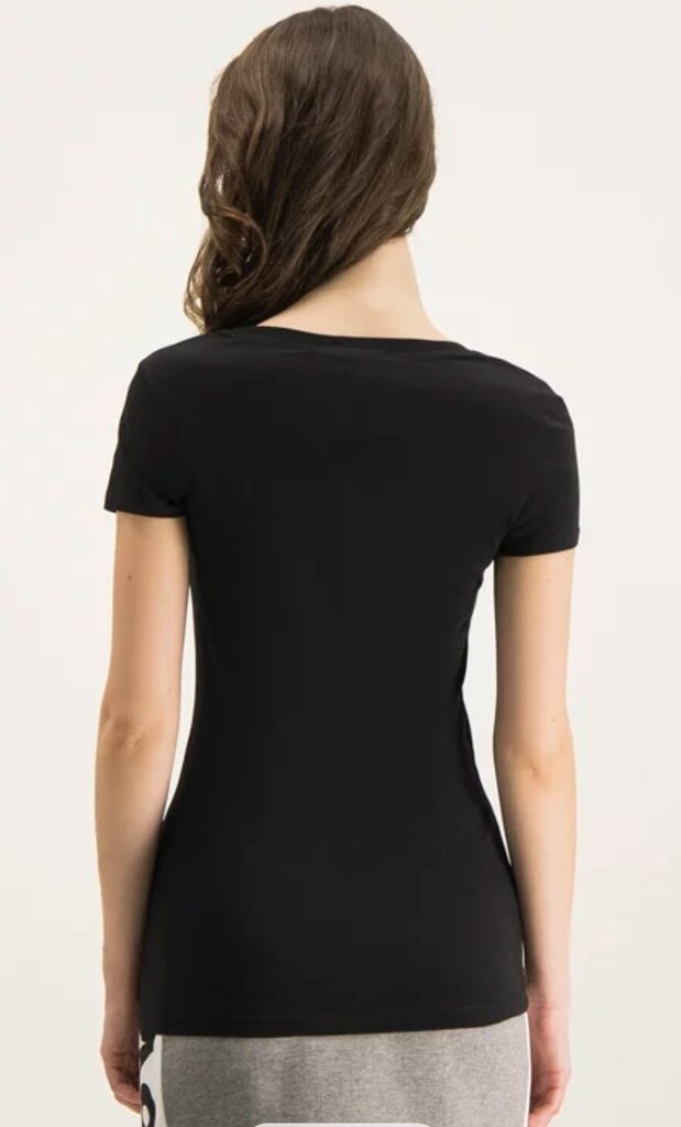 Love Moschino marškinėliai moterims, juodi kaina ir informacija | Marškinėliai moterims | pigu.lt