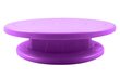 Besisukanti lėkštė tortams dekoruoti, violetinė kaina ir informacija | Virtuvės įrankiai | pigu.lt