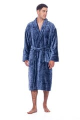 Халат мужской Elite Bamboo, синий цена и информация | Мужские халаты, пижамы | pigu.lt