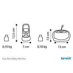 Mobili auklė Brevi Eco цена и информация | Радионяни | pigu.lt