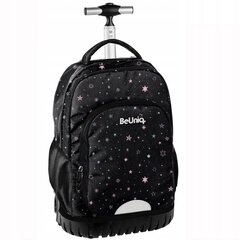 Mokyklinė kuprinė su ratukais BeUniq Stars BU23ZD-1231, 49x33x20 cm цена и информация | Школьные рюкзаки, спортивные сумки | pigu.lt
