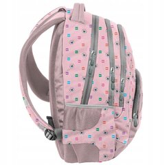 Mokyklinė kuprinė BeUniq Pink BU22PK-2708, 20 l, 41x31x18 cm цена и информация | Школьные рюкзаки, спортивные сумки | pigu.lt