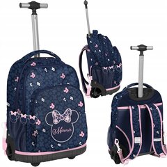 Mokyklinė kuprinė su ratukais Paso Minnie Mouse DM23MM-671, 42x31x18 cm цена и информация | Школьные рюкзаки, спортивные сумки | pigu.lt