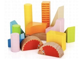 Деревянный толкатель с кубиками Leomark цена и информация | Игрушки для малышей | pigu.lt