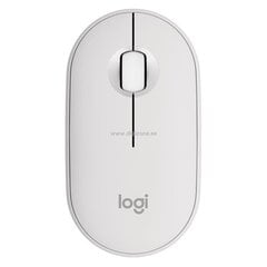 Datorpele Logitech Pebble Mouse 2 M350s White цена и информация | Мыши | pigu.lt