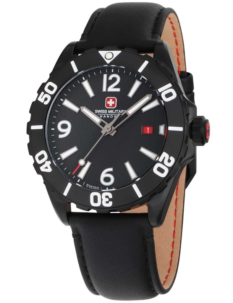 Laikrodis vyrams Swiss Military Hanowa Carbon Peak SMWGB0000230 цена и информация | Vyriški laikrodžiai | pigu.lt