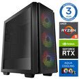 Компьютер INTOP AQUA Ryzen 7 7700X 64GB DDR5 2TB SSD M.2 NVME+2TB RTX4070 12GB WIN11Pro