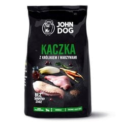 John Dog Premium su antiena ir triušiena, 3 kg kaina ir informacija | Sausas maistas šunims | pigu.lt