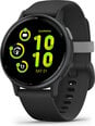 Garmin Vívoactive® 5 Slate Aluminum Bezel with Black Case and Silicone Band