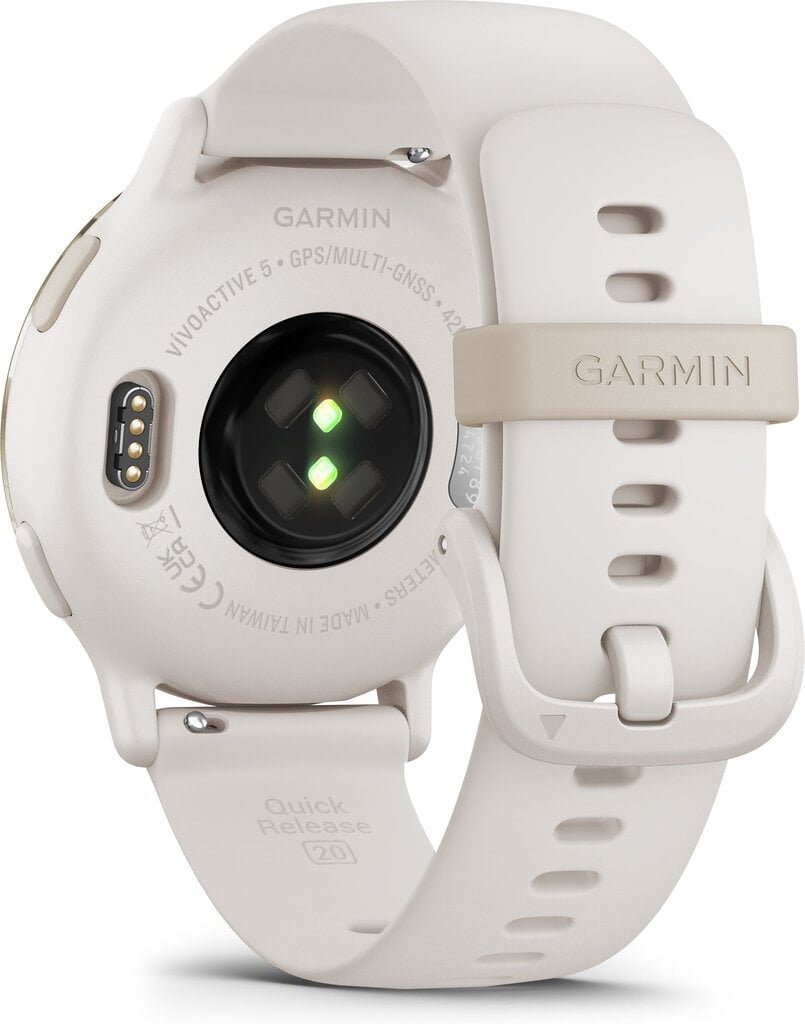 Смарт-часы Garmin vívoactive® 5 Cream Gold/Ivory цена | pigu.lt