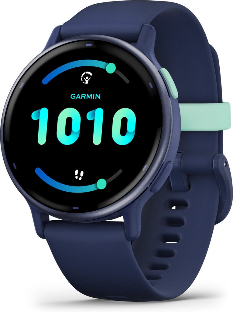 Garmin Vívoactive® 5 Metallic Navy Aluminum Bezel with Navy Case and Silicone Band kaina ir informacija | Išmanieji laikrodžiai (smartwatch) | pigu.lt