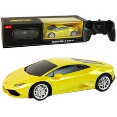 Radijo bangomis valdomas Rastar Lamborghini Huracan, 1:24 kaina ir informacija | Žaislai berniukams | pigu.lt