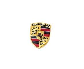 "Porsche 911 Cayenne Boxster" herbo emblema, skirta nuotolinio rakto galvutės pulteliui, originali 99663744300 kaina ir informacija | Auto reikmenys | pigu.lt