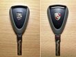 "Porsche 911 Cayenne Boxster" herbo emblema, skirta nuotolinio rakto galvutės pulteliui, originali 99663744300 kaina ir informacija | Auto reikmenys | pigu.lt