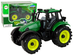 Трактор с открывающимся капотом, зеленый цена и информация | Игрушки для мальчиков | pigu.lt