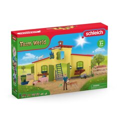 Didelis tvartas su gyvūnais ir priedais Schleich Farm World цена и информация | Игрушки для мальчиков | pigu.lt