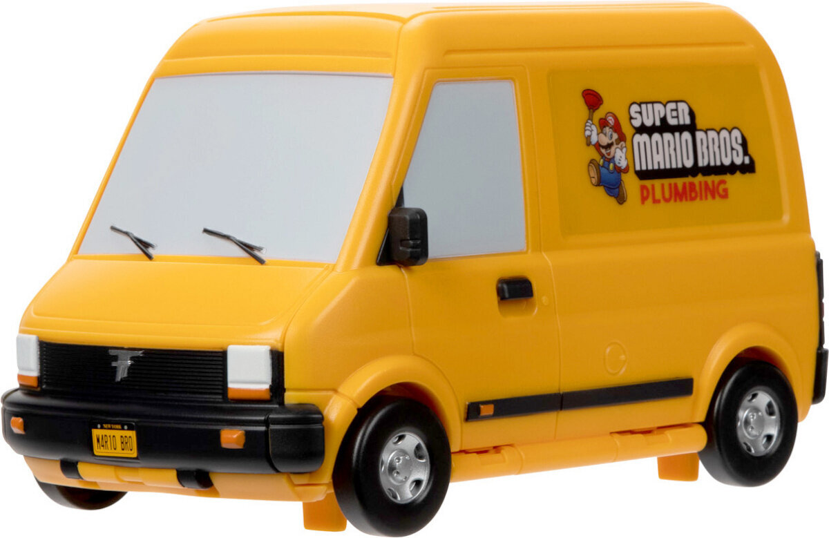 Mikroautobusas su herojumi Super Mario, Jakks Pacific kaina ir informacija | Žaislai berniukams | pigu.lt