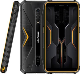 Ulefone Armor X12 Pro 4/64GB Black/Orange kaina ir informacija | Mobilieji telefonai | pigu.lt