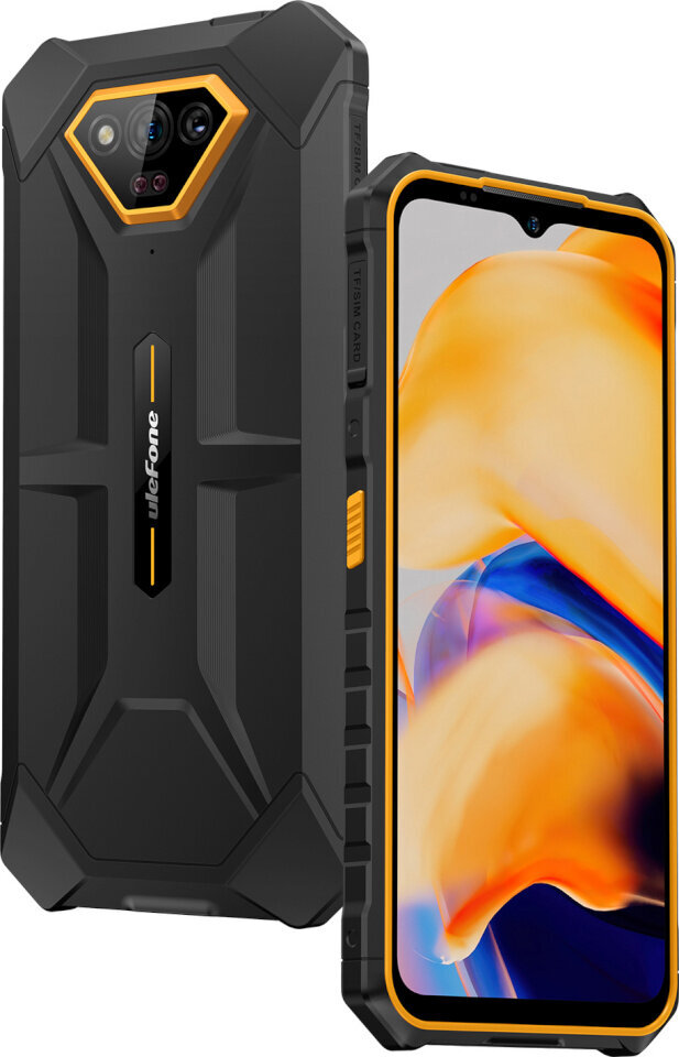 Ulefone Armor X13 6/64GB Black/Orange kaina ir informacija | Mobilieji telefonai | pigu.lt