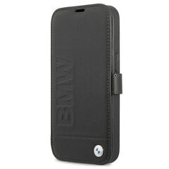 Etui BMW BMFLBKP13LSLLBK iPhone 13 Pro |13 6,1" czarny|black book Signature цена и информация | Чехлы для телефонов | pigu.lt