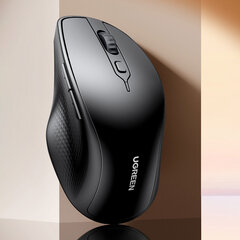 Ugreen ergonomic wireless computer mouse black (MU101) цена и информация | Мыши | pigu.lt