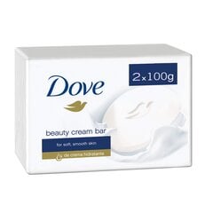 Мыло Dove Beauty 2x100 гр цена и информация | Мыло | pigu.lt