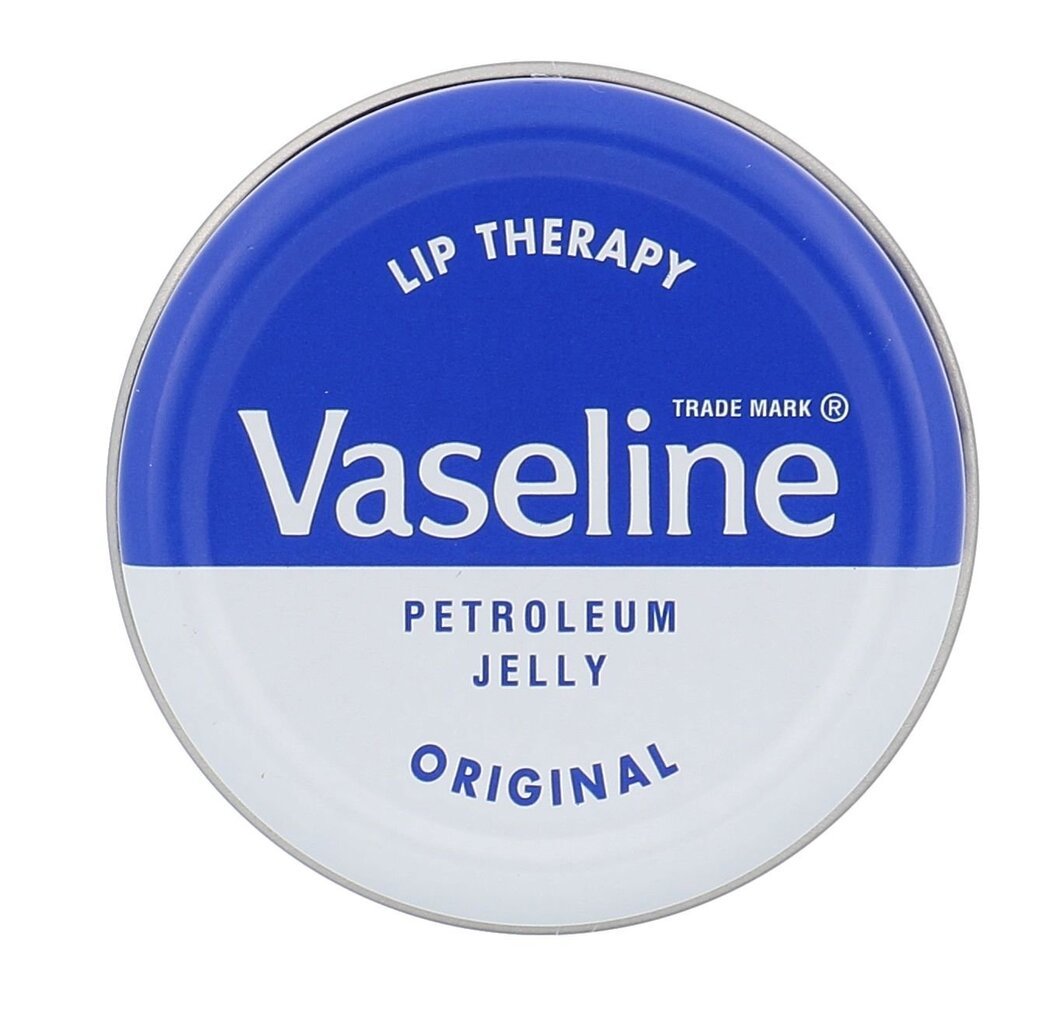 Lūpų balzamas Vaseline Original 20 g kaina ir informacija | Lūpų dažai, blizgiai, balzamai, vazelinai | pigu.lt