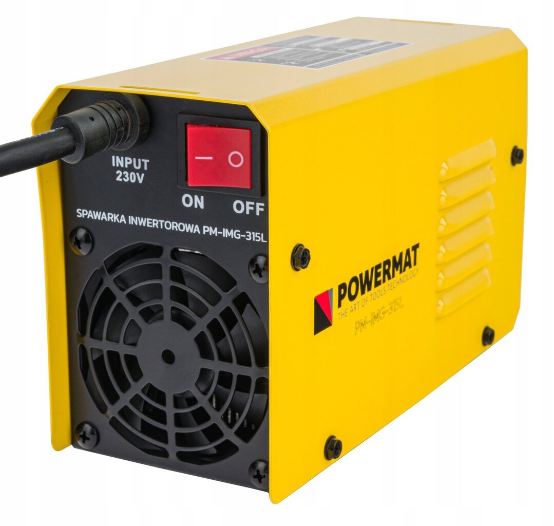 Suvirinimo inverteris Powermat 20-315A, 230V цена и информация | Suvirinimo aparatai, lituokliai | pigu.lt