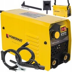 Suvirinimo inverteris Powermat 20-315A, 230V kaina ir informacija | Suvirinimo aparatai, lituokliai | pigu.lt