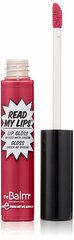 Lūpų blizgesys TheBalm Read My Lips 6.5 ml, Pow! цена и информация | Помады, бальзамы, блеск для губ | pigu.lt