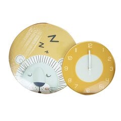 Настенные часы FUN LION с рисунком 40х60см цена и информация | Часы | pigu.lt