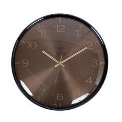 Настенные часы CLASSY D36см, чёрный/золотой цена и информация | Часы | pigu.lt