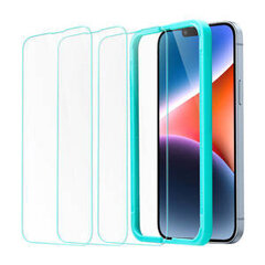 TEMPERED GLASS ESR SCREEN SHIELD IPHONE 13 PRO MAX | 14 PLUS CLEAR цена и информация | Защитные пленки для телефонов | pigu.lt