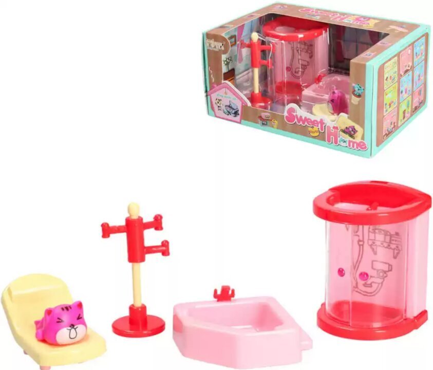 Baldai žaisliniams augintiniams Sweet Home kaina ir informacija | Žaislai mergaitėms | pigu.lt